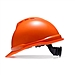 梅思安 V-Gard豪华型安全帽 (橘黄) 超爱戴  10172478